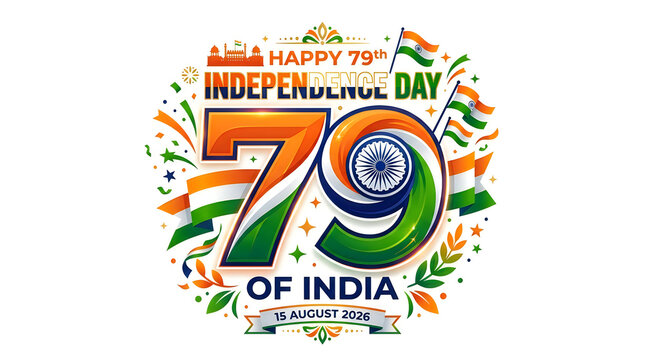 Happy 79th independence day of india 15 august 2026