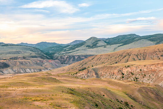 Gardner canyon. Yellowstone National Park. Montana