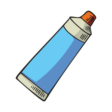 Paint Tube Illustration