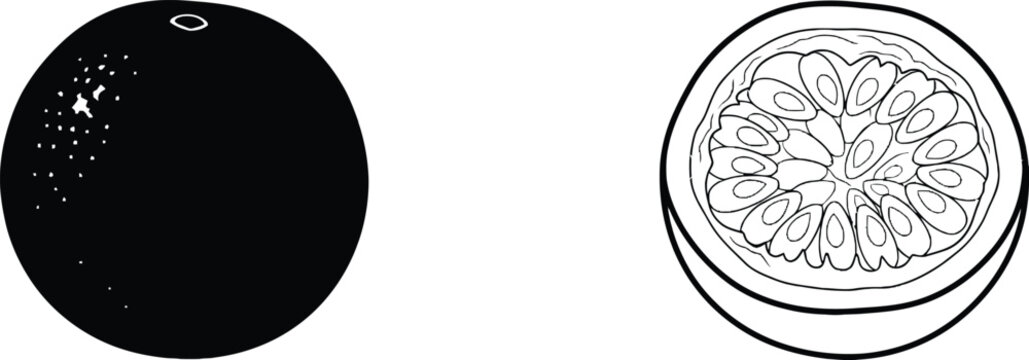 Coin Stack Icon in Black and White with Isolated Flat Design Style