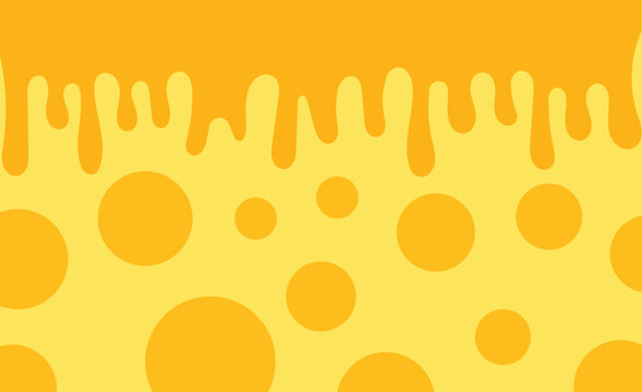 Design background melt drip cheese unique abstract yellow