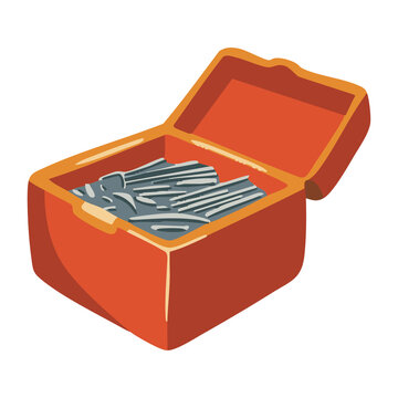 Toolbox With Tools Illustration