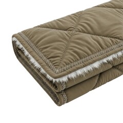 Obraz premium Brown Quilted Fabric with Warm Fleece Lining