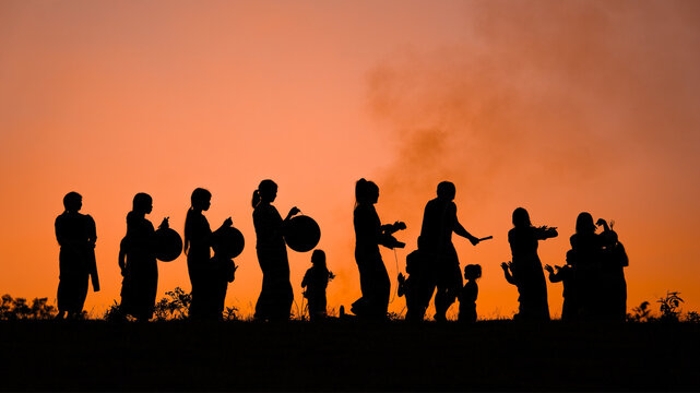Gong performance in Mang Den, Vietnam 