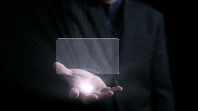 A businessman holds a visualization of customer satisfaction ratings with smiley faces representing feedback levels, emphasizing the importance of client experience and engagement. Qubit