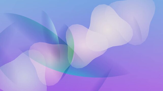 fluid soft gradient organic blob shapes background