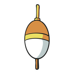 Fishing Float Bobber Icon Illustration © nikagraphic