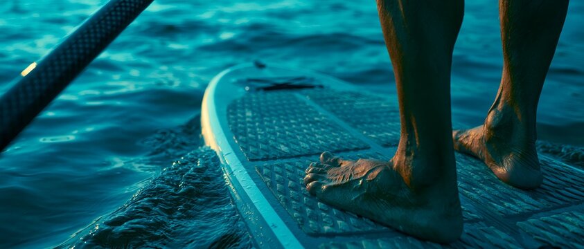 Feet relaxed and bare. 64k 8k widescreen, HDR