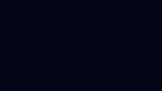 Darkness with faint sparkling stars