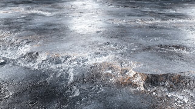 Grayish white texture top down wet travertine with gentle ripples creating subtle reflections on stone surface minimalist composition provides clear negative space photorealistic ultra detailed high 
