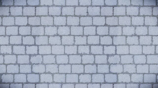 Light grey paving stones form a textured pattern, perfect for a seamless loop background.