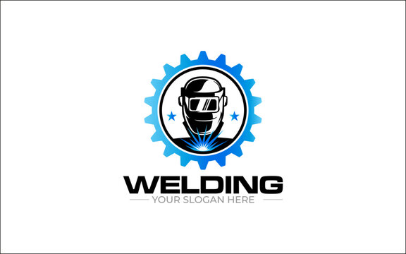Illustration vector graphic of welding fabrication business logo design