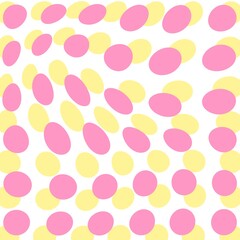 seamless polka dots pattern © Lyla
