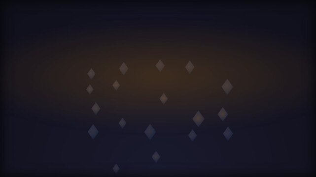 Abstract Diamond Shapes Floating Background