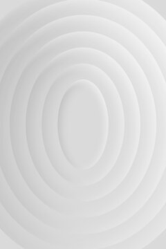Abstract vertical neumorphism background with oval figures in dynamic composition.