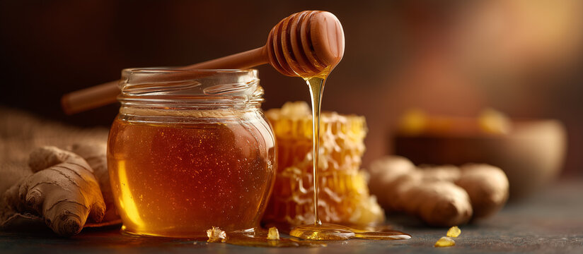 honey with ginger