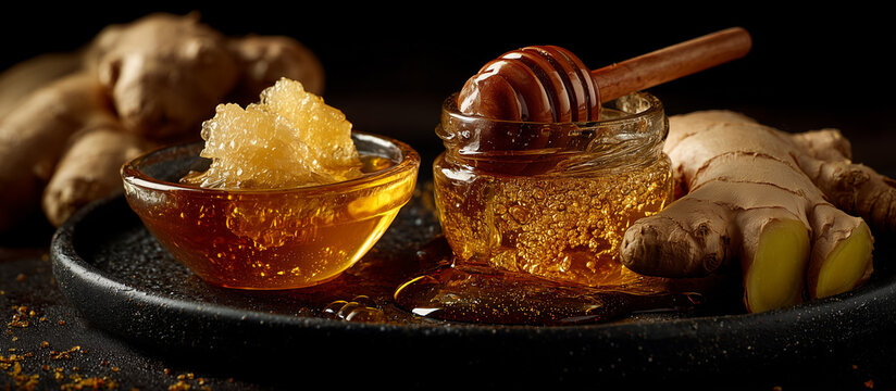 honey with ginger