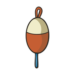 Fishing Float Bobber Tackle Illustration © nikagraphic