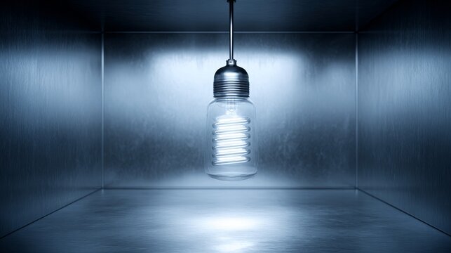 Illuminated germicidal lamp emitting ultraviolet light for disinfection and sterilization in a modern setting