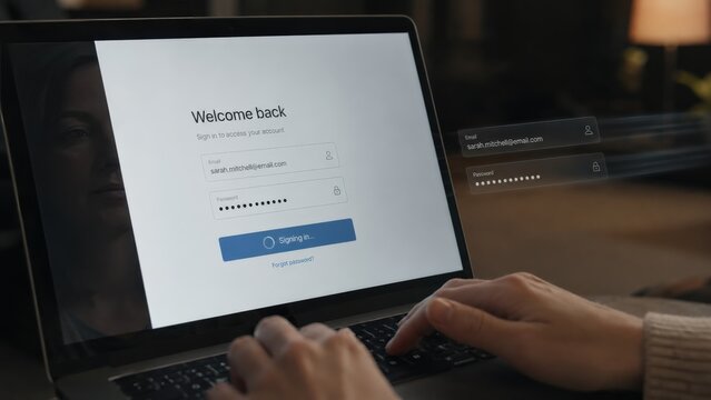 Secure Access: Seamlessly Signing into Your Account with User Credentials and Passwords for Personalized Experience on a Digital Device