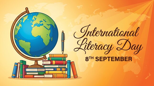 International literacy day promoting education reading and global learning on september 8th