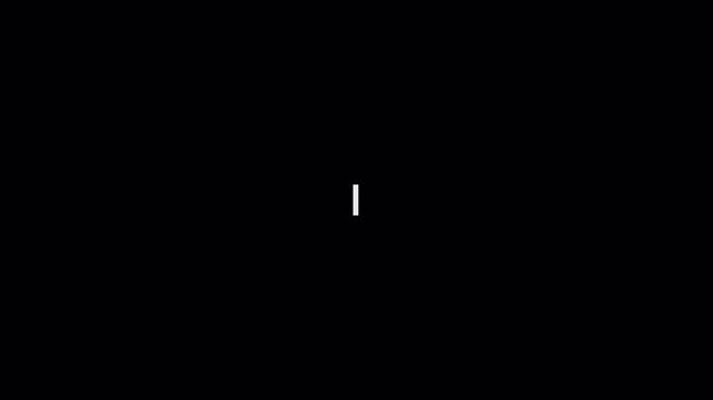 animated  blinking typing cursor animation video on transparent background  background in K animation with alpha channel 