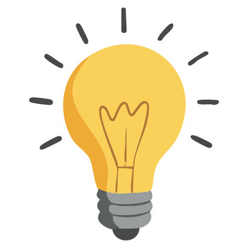 Creative Light Bulb Idea Innovation Icon