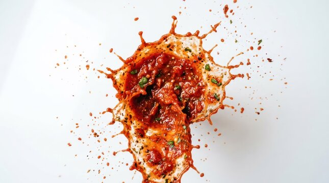 Explosion of Delicious Meatballs in Rich Tomato Sauce.