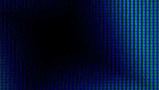 Hyper-advanced Blue LED Display Surface. Futuristic Dark Gradient Background. 