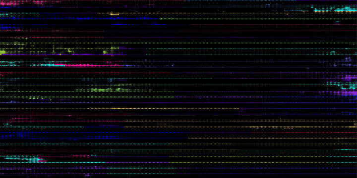 Television noise. Glitch background. TV static noise texture. Pixelated television screen backdrop . Vector illustration.