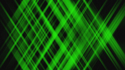 Obraz premium Abstract green neon laser lines grid background for futuristic technology design