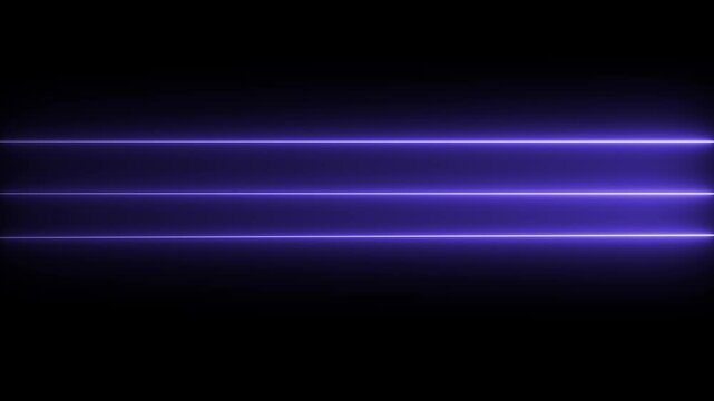 Abstract glowing rainbow colour neon lines cyan and red neon line moving on background. Neon Light Line Technology icon on black background