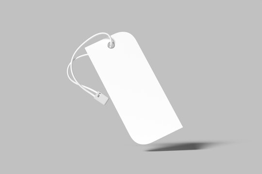 Clothing Tag Blank Mockup