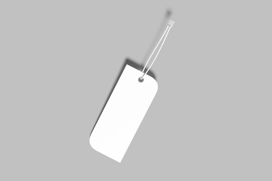 Clothing Tag Blank Mockup