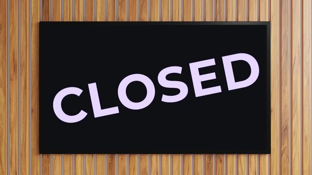 Animated sales banner video, closed on a transparent background png