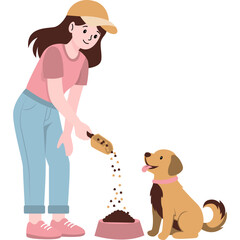 Pet Lifestyle Illustration © Nakula