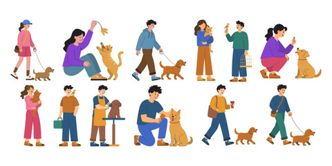 Pet Lifestyle Illustration © Daffa