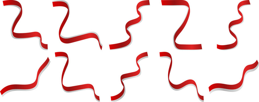 Indonesian Flag Ribbon
