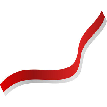 Indonesian Flag Ribbon
