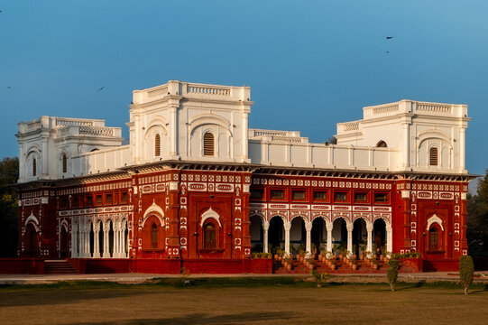 Nishat Mahal is an early twentieth-century palace in Bahawalpur, Punjab, Pakistan. It was built between 1905 and 1911 for Nawab Muhammad Bahawal Khan V inside the walled Bahawalgarh Palace Complex.