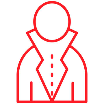 Criminal Line Icon Style