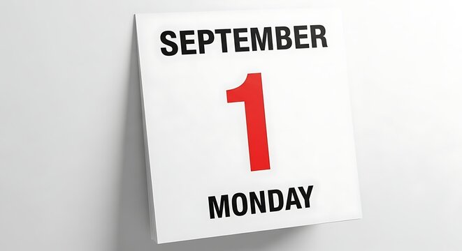 September 1st calendar page