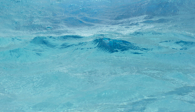 Blue background water sea