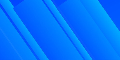 Obraz premium Abstract background with diagonal blue gradient stripes and geometric shapes. Vector illustration. Set abstract, set design, vector.