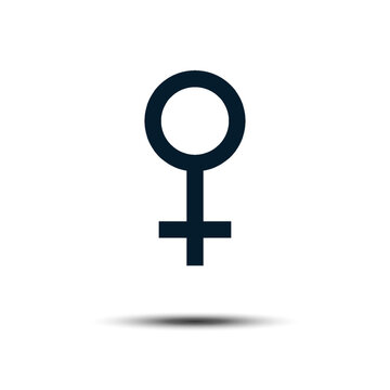 Women Gender Sign Icon Vector Logo Template Illustration Design EPS 10.