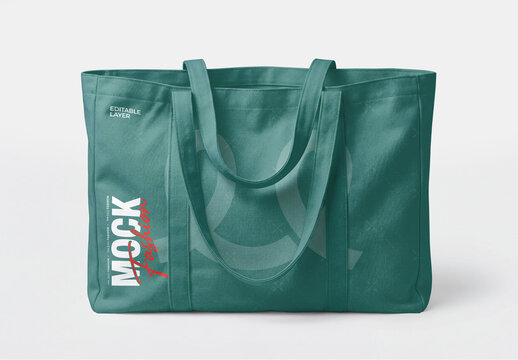 Canvas Tote Shopping Bag Mockup