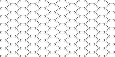 Fototapeta premium Mesh pattern close up. Rope net. Soccer, volleyball, tennis and tennis net patterns. Fisherman's hunting net rope texture