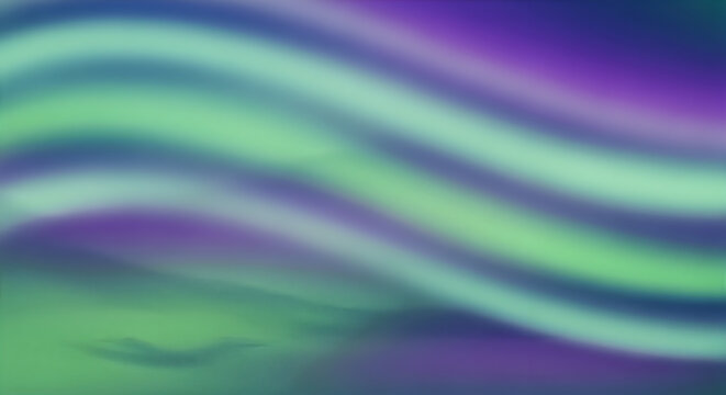 Abstract background featuring soft flowing waves in shades of vibrant purple and light green creating a smooth gradient effect