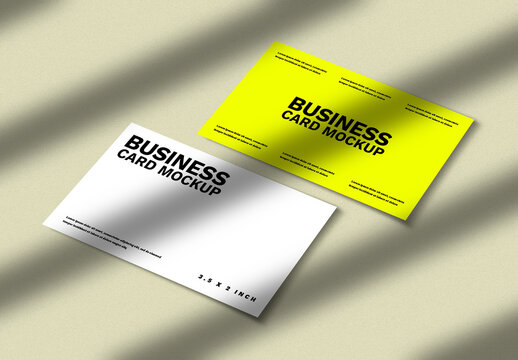 Minimal Business Card Mockup Template