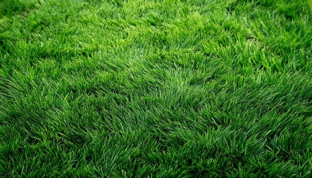 Green Lawn Grass Background Texture Close Up D Render